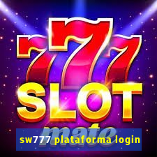 sw777 plataforma login